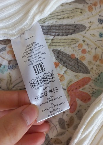 AdL Kemik Rengi Xs Crop Kazak - Görsel 4