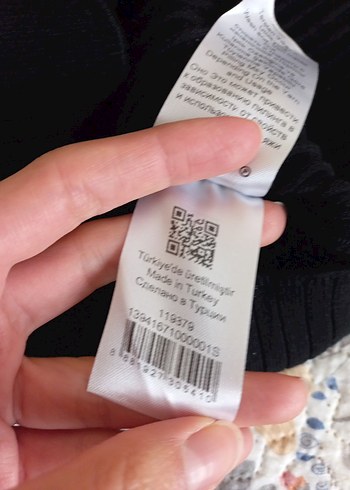 AdL Siyah Önü Detaylı Bogazli Kazak - Görsel 7