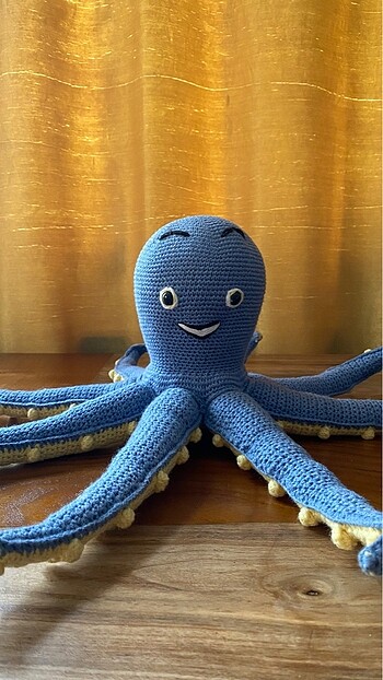 Amigurumi ahtapot oyuncak