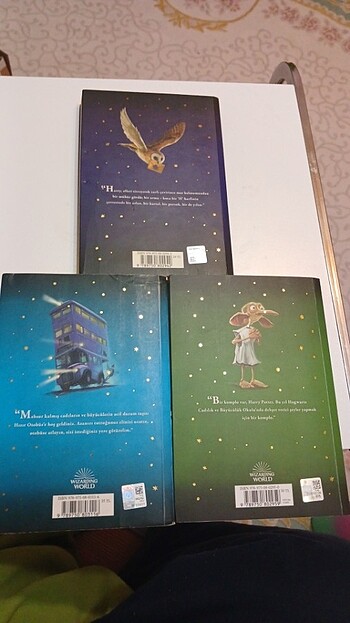 Harry Potter 1,2,3 set