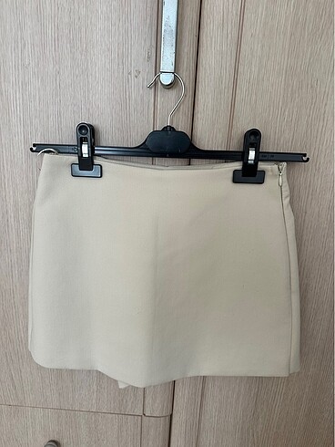 Zara zara buz rengi mini şort etek