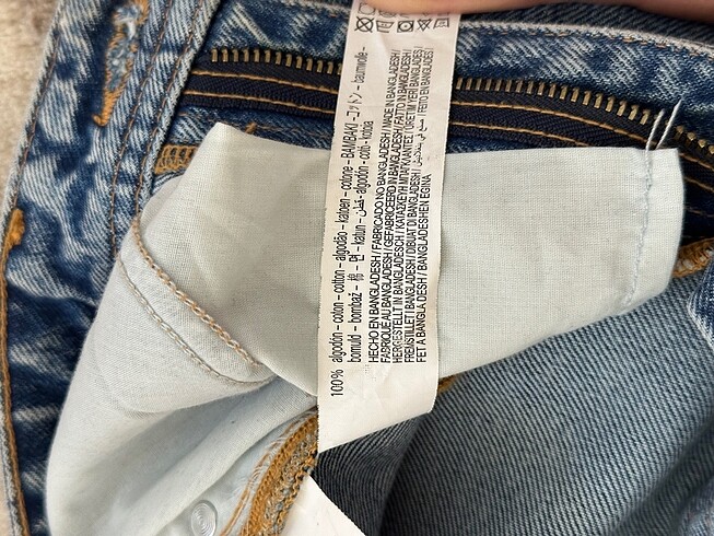 zara mom high waist jean - Görsel 10