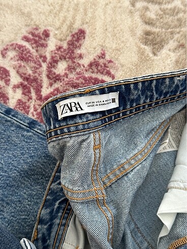 zara mom high waist jean - Görsel 9