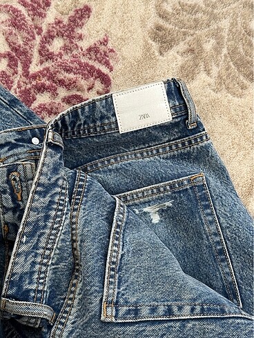 zara mom high waist jean - Görsel 8