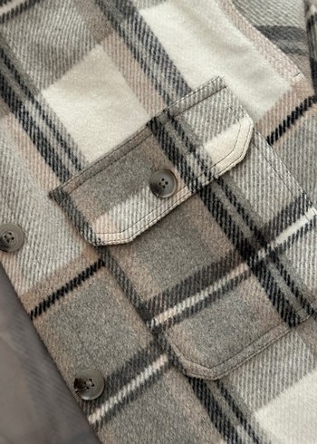Pull&bear gömlek ceket - Görsel 4