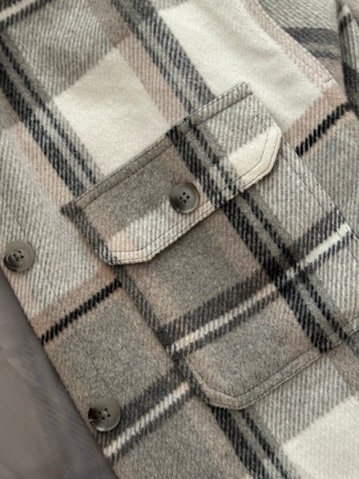 Pull&bear gömlek ceket - Görsel 4