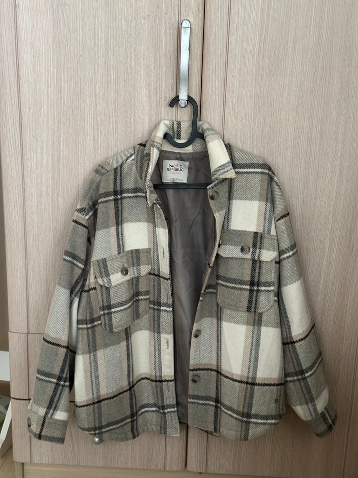 Pull&bear gömlek ceket - Görsel 5