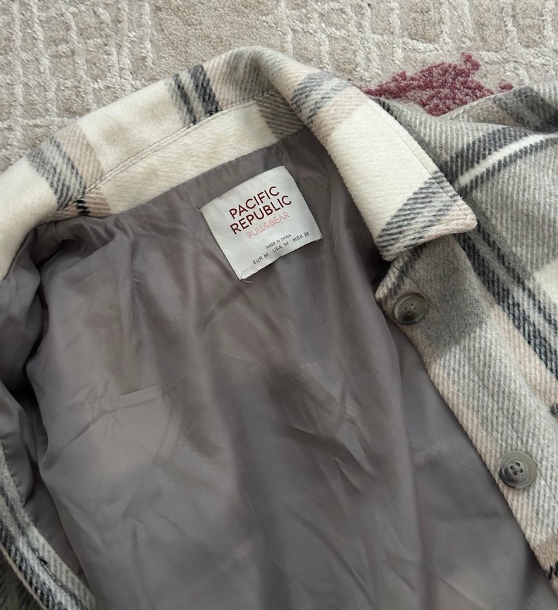 Pull&bear gömlek ceket - Görsel 3