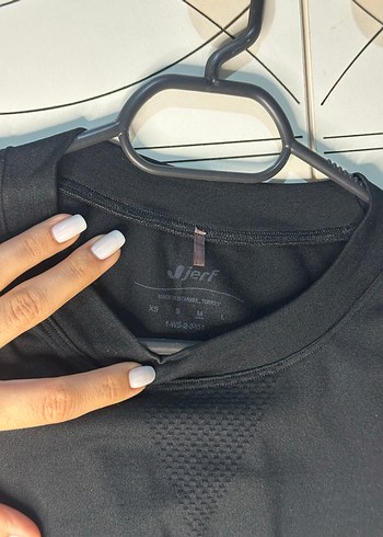 Jerf Siyah Crop Top - Görsel 5