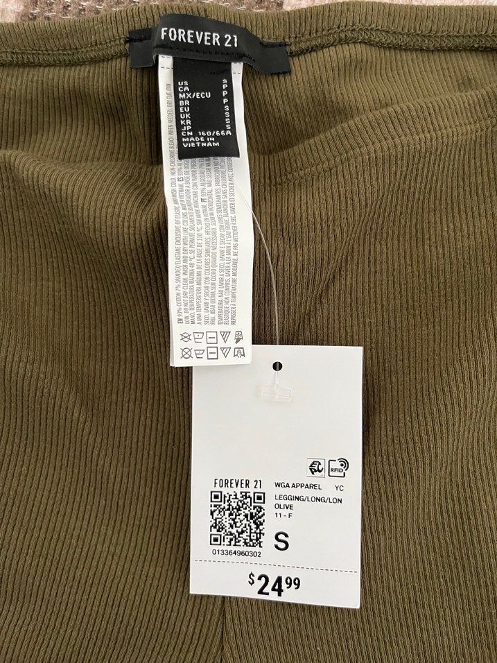 Kadın Haki Kumaş Midi Pantolon - Görsel 2