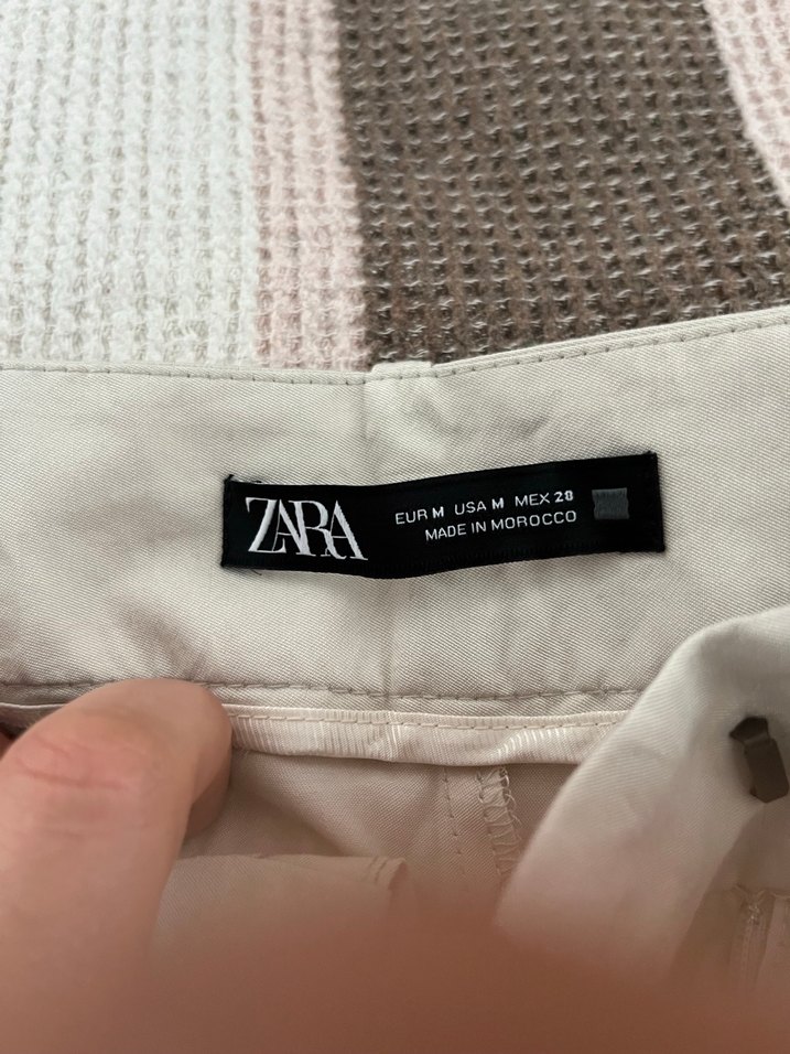 Zara kemerli şort - Görsel 3