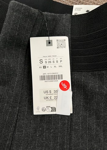 Gri Pilili Kadın Kumaş Pantolon - Görsel 2