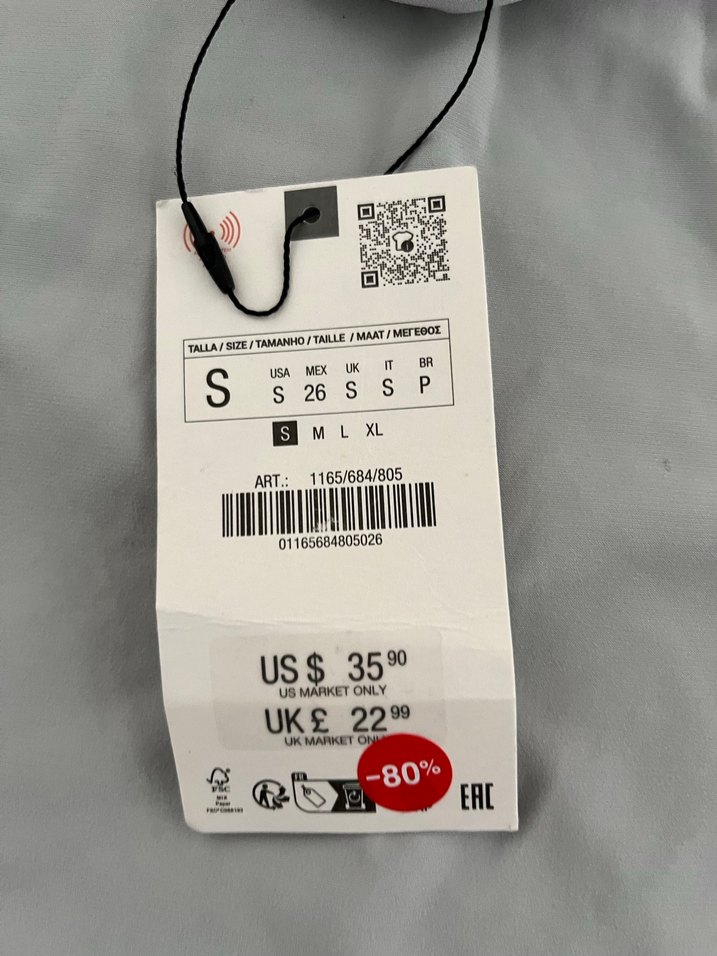 Gri Uzun Kollu Balıkçı Yaka Bluz S beden - Görsel 2