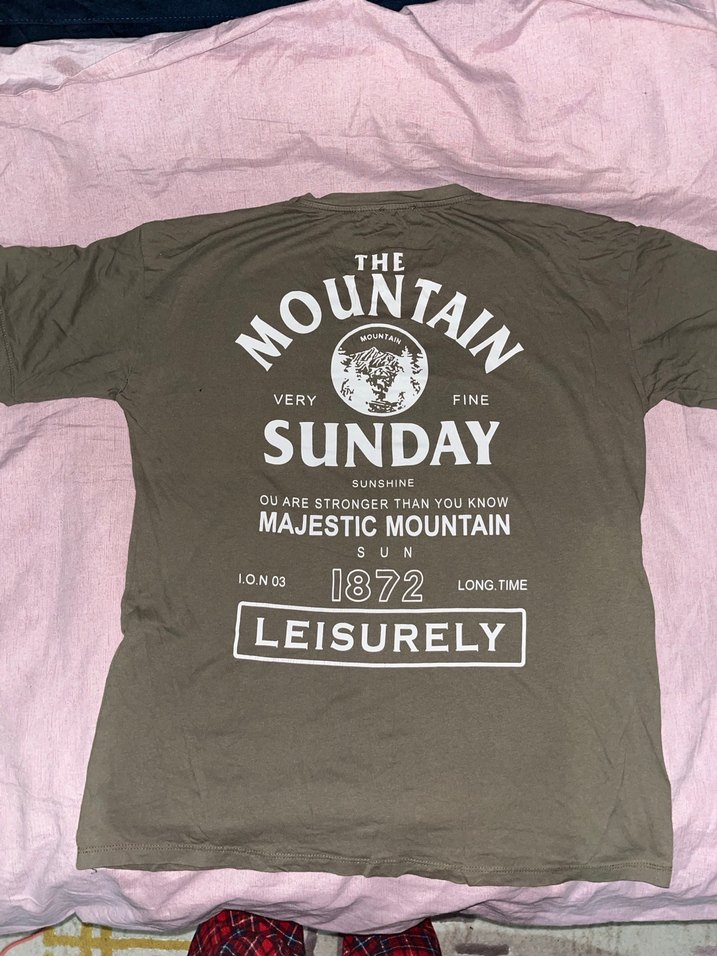 Tişört SUNDAY Baskılı - Görsel 2