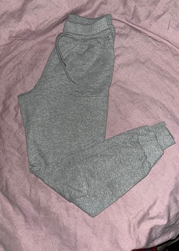 Gri Rahat Kesim Kadın Eşofman Altı - Görsel 2