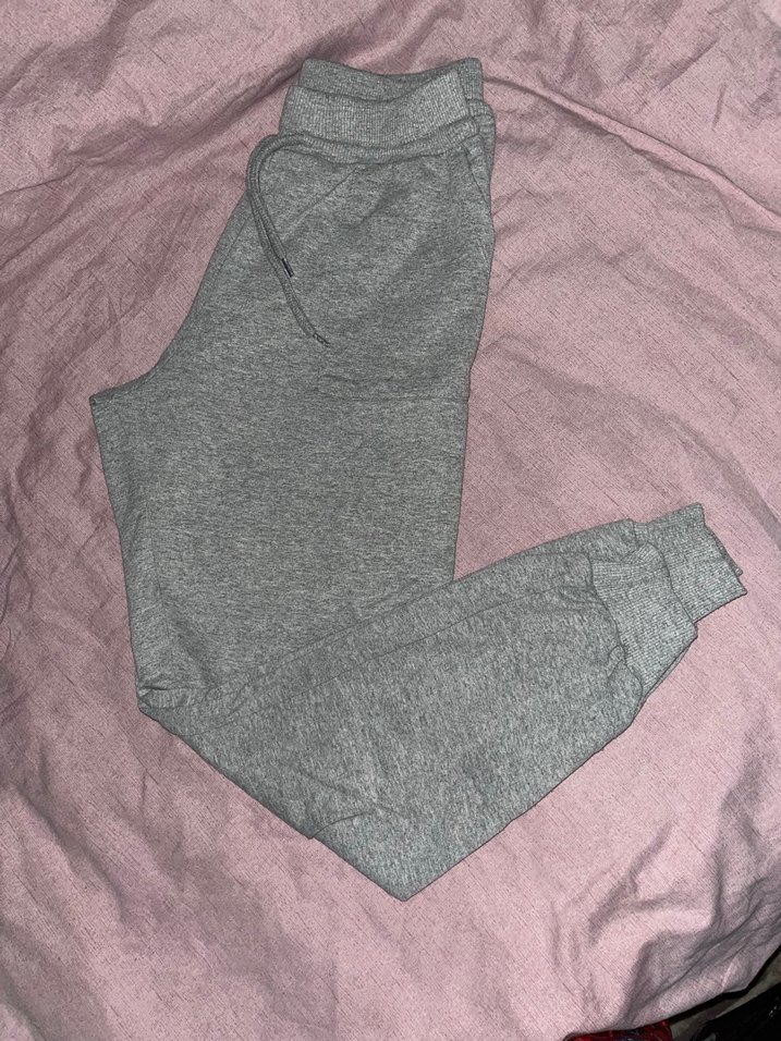 Gri Rahat Kesim Kadın Eşofman Altı - Görsel 2