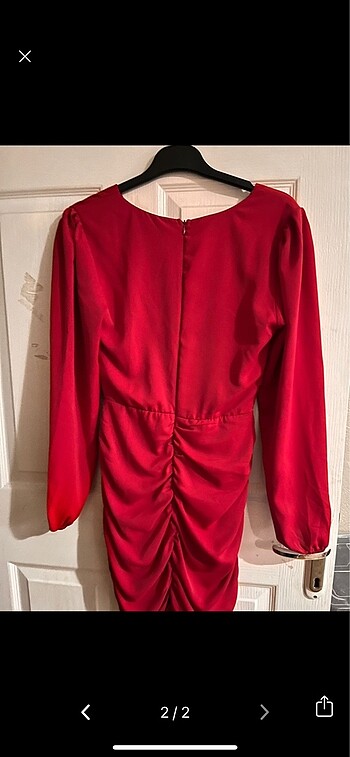 kırmızı elbise - Görsel 2