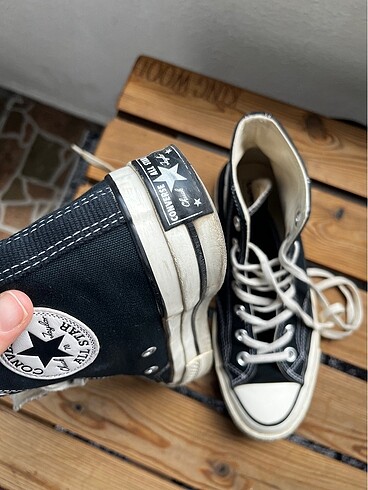 38 Beden siyah Renk CONVERSE CHUCK 70