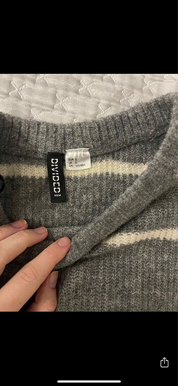 H&M Çizgili kazak