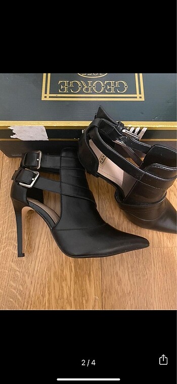 Zara yüksek topuklu ayakkabı