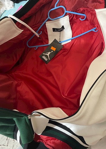 Erkek Jordan Marka Çok Renkli Fermuarlı Sweatshirt - Görsel 6