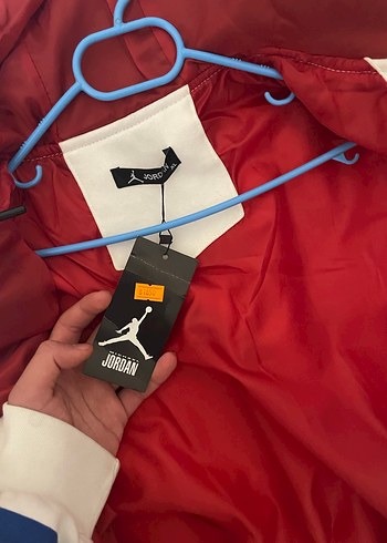 Erkek Jordan Marka Çok Renkli Fermuarlı Sweatshirt - Görsel 4