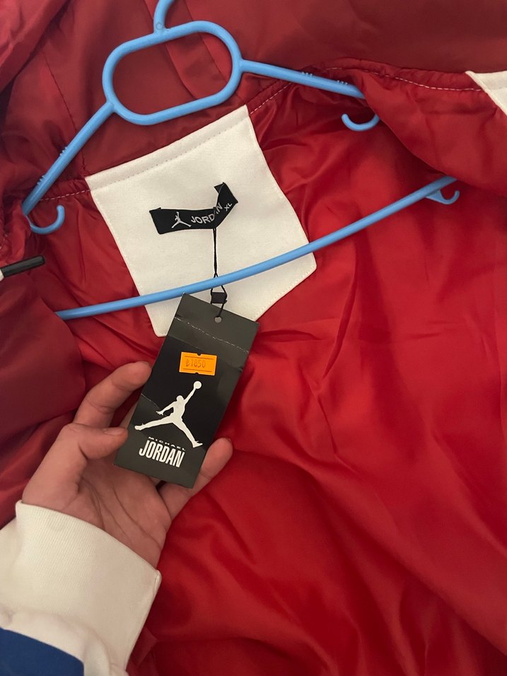 Erkek Jordan Marka  Çok Renkli Fermuarlı Sweatshirt - Görsel 4