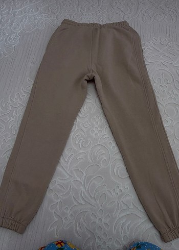 Bej Rahat Kesim Eşofman Altı - Görsel 6