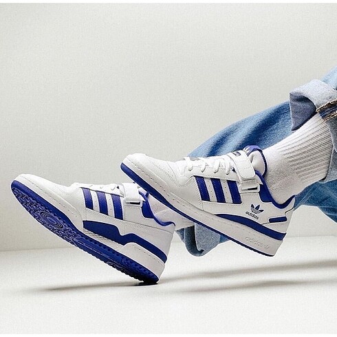 37 Beden Adidas Forum Low Blue