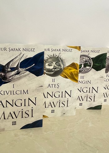 Yangın Mavisi Serisi 5 Kitap Seti - Görsel 2