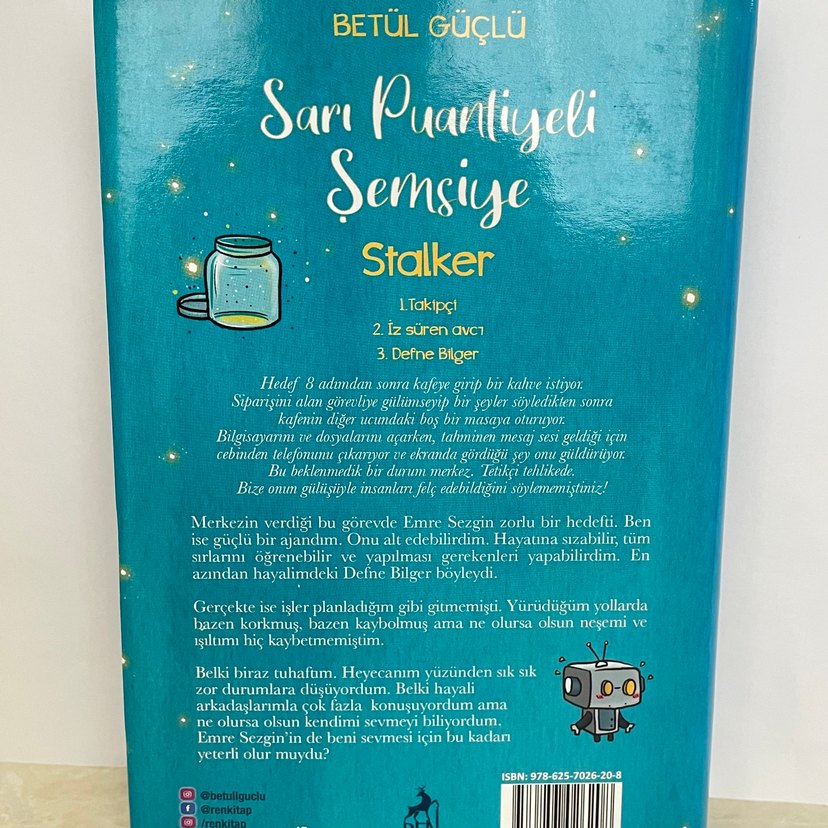 Sarı Puantiyeli Şemsiye - Betül Güçlü - Görsel 2