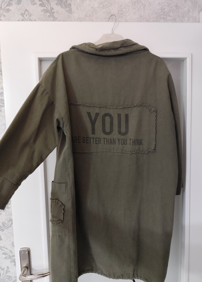 Haki ceket - Görsel 2