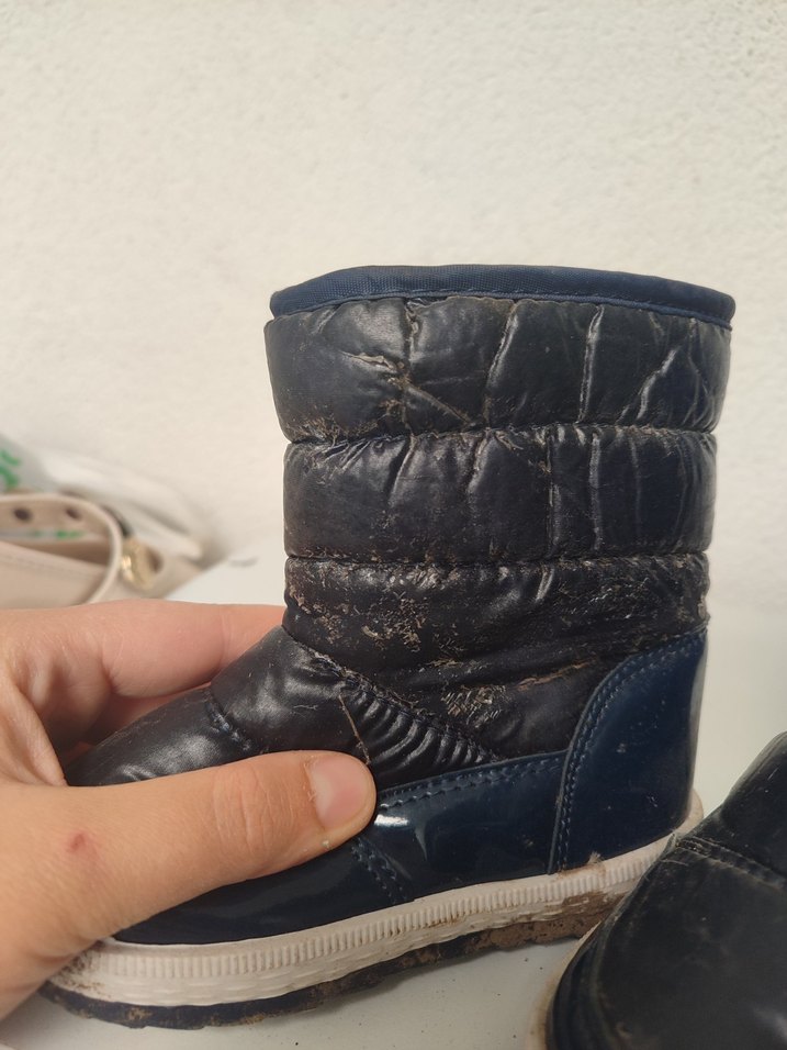 Mavi Erkek Çocuk Kaymaz Botlar - Görsel 2