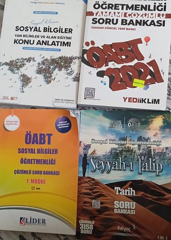 Sosyal Bilgiler Öğretmenliği Soru Bankası Seti