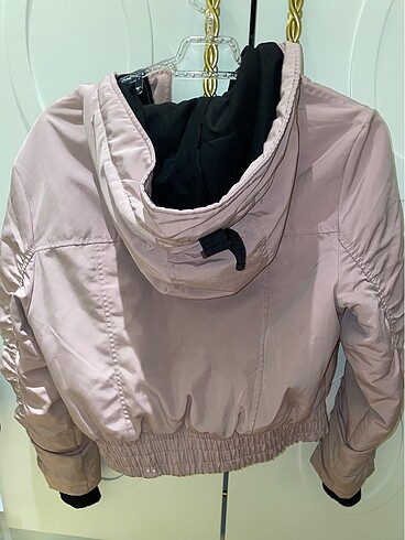 s Beden Bershka pembe bomber mont