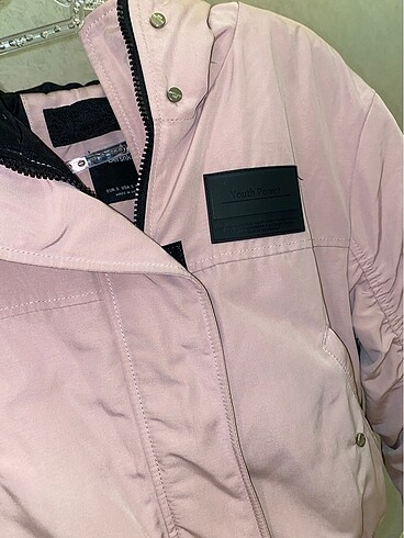 s Beden pembe Renk Bershka pembe bomber mont