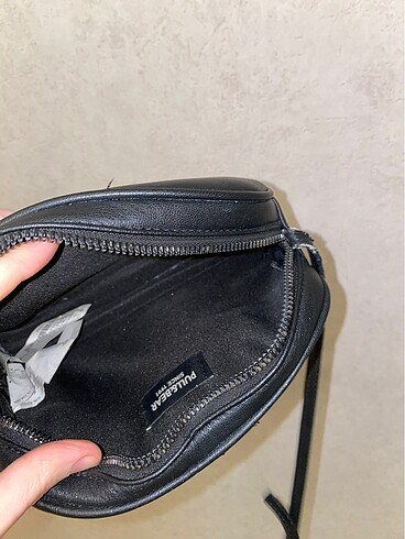 Beden Pull&bear Siyah mini boy çanta