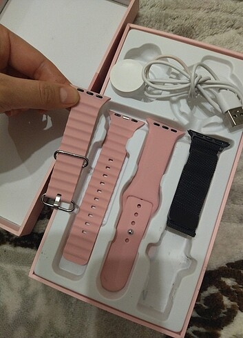 Akıllı saat kordonu ve şarjı - Görsel 2