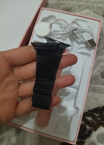Akıllı saat kordonu ve şarjı - Görsel 3