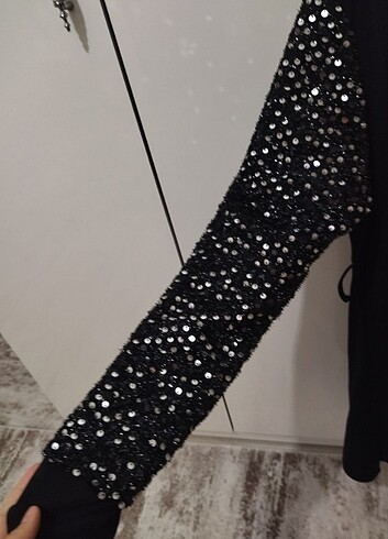 Pul payetli tunik - Görsel 2