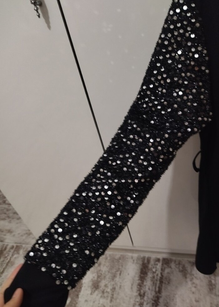 Pul payetli tunik  - Görsel 2