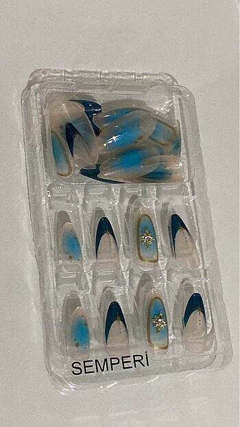 3D charmlı takma tırnaj - Görsel 13