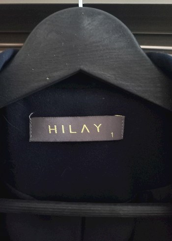 Koyu Mavi Uzun Blazer - Görsel 2