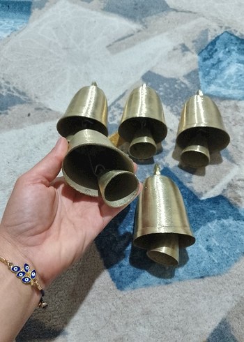 Bohem Tarzı Pirinç Çan Seti