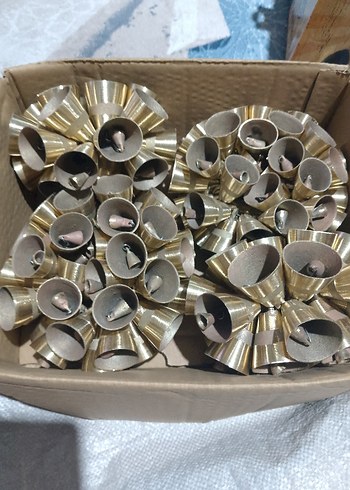 Altın Renkli Metal Masaüstü Mumluklar