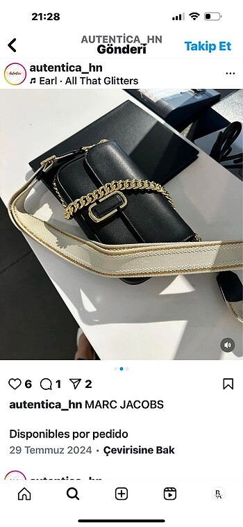 Marc Jacobs Amerika?dan kapınıza 0 orjinal