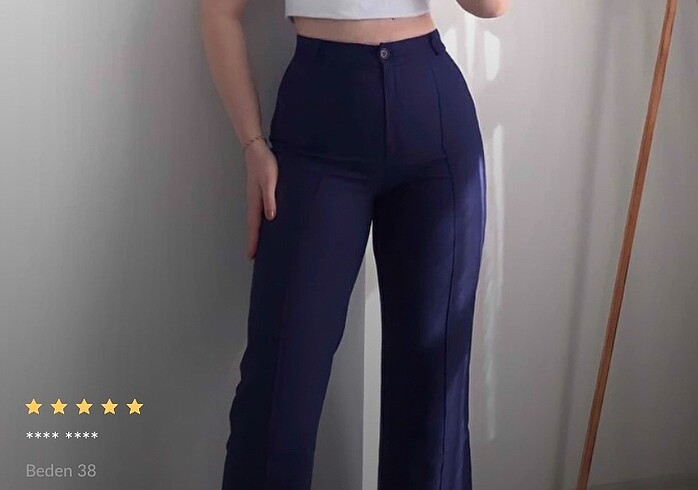 34 Beden lacivert Renk Trendyolmilla