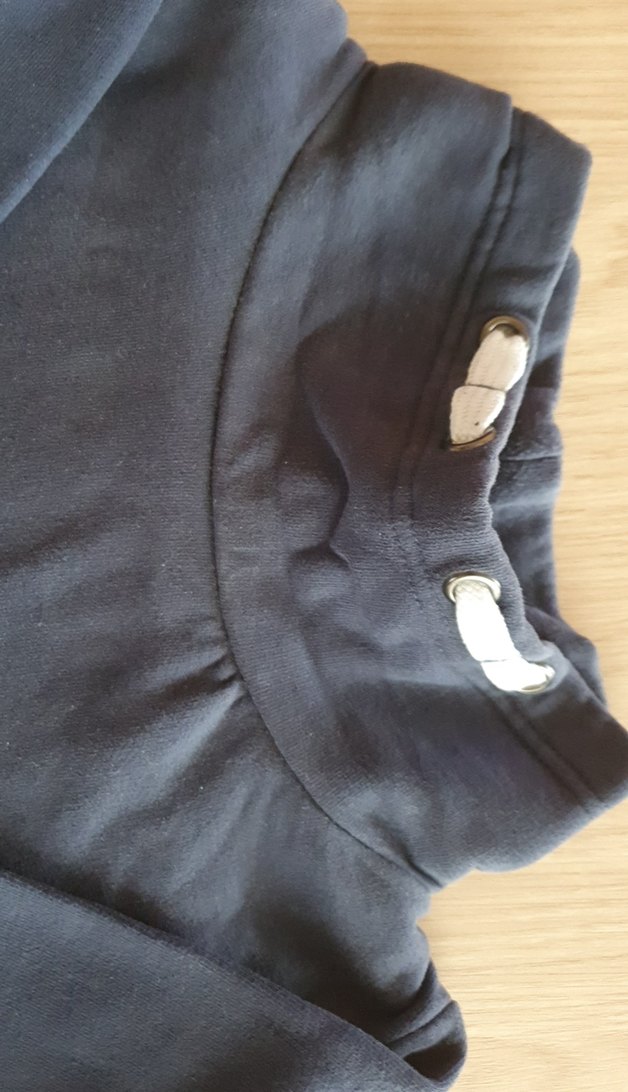 Gri Erkek Çocuk Yüksek Yakalı Sweatshirt - Görsel 3