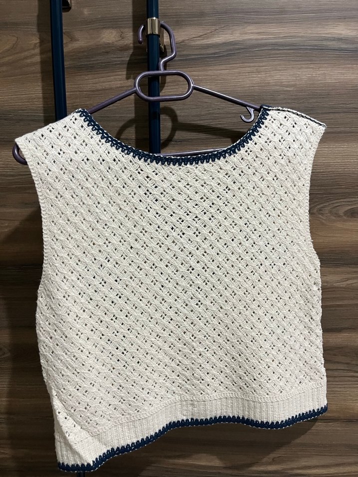 Nakışlı Bohem Kadın Triko Yelek - Görsel 4