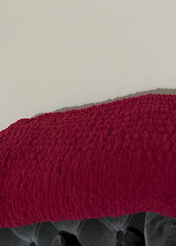 Bordo el örgüsü Tv Battaniyesi - Görsel 4